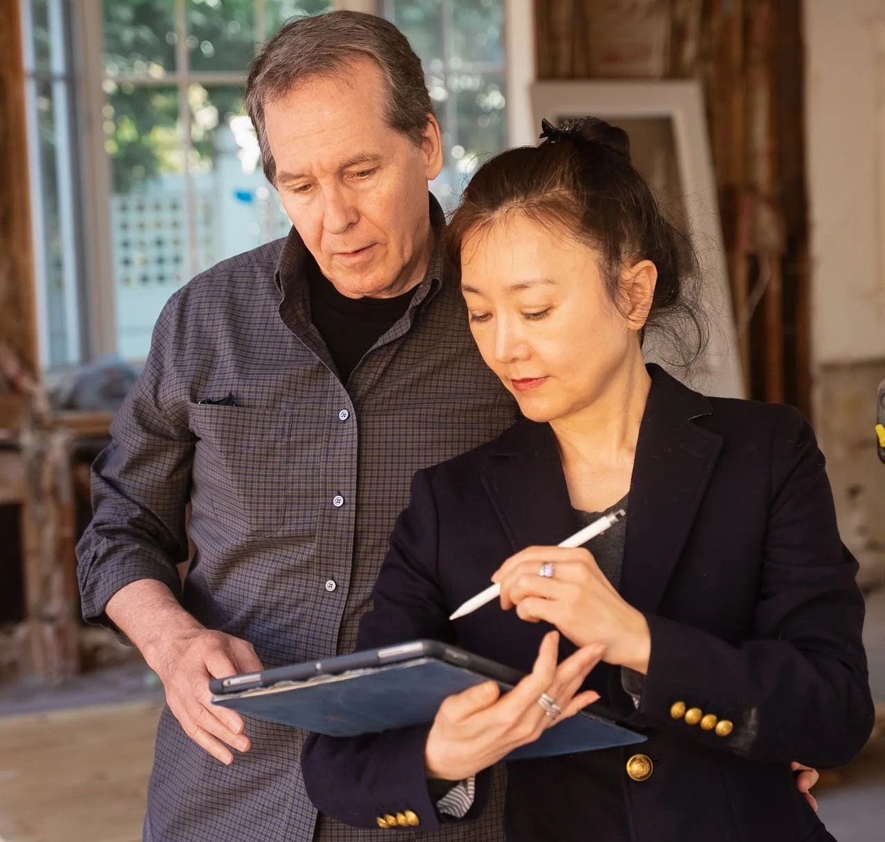 Matt Steele and Jane Kim Keener at Architecture JHK
